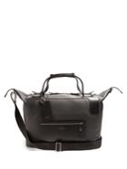 Smythson Greenwich Lacquered-canvas Weekend Bag