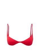 Ladies Beachwear Isa Boulder - Addition Underwired Bikini Top - Womens - Pink