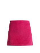 Matchesfashion.com Helmut Lang - Brushed Magenta 2000 Mini Skirt - Womens - Pink