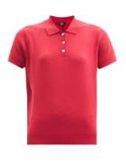 Matchesfashion.com A.p.c. - Mathilda Polo Shirt - Womens - Red