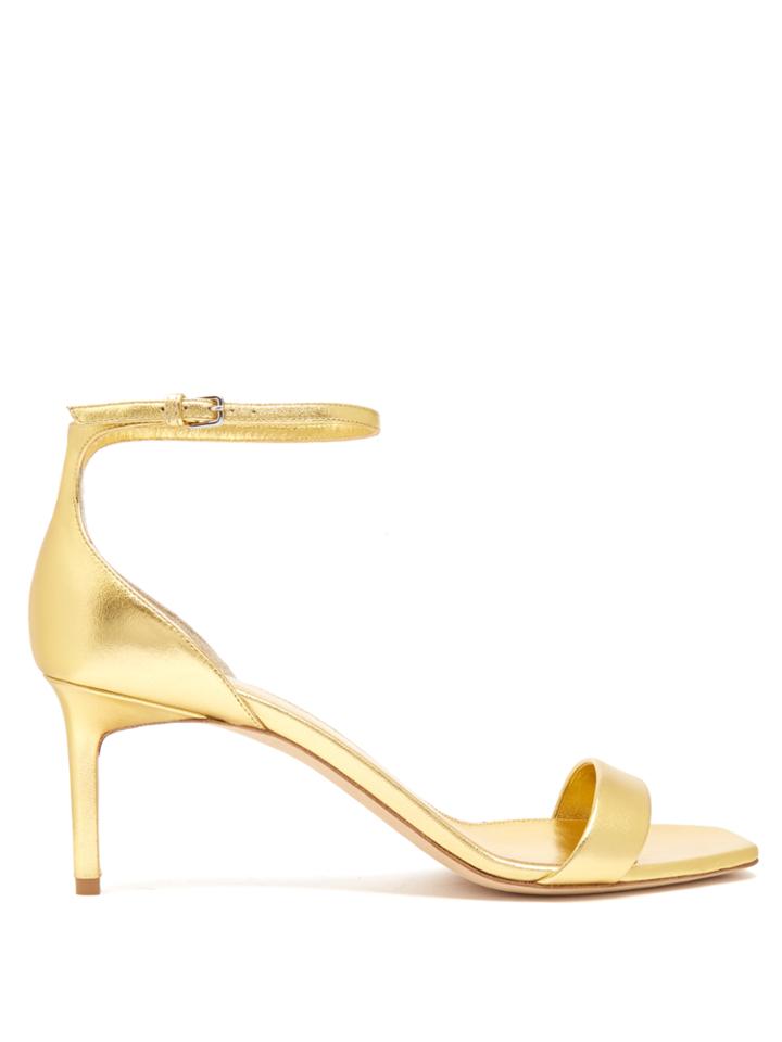 Saint Laurent Amber Leather Sandals
