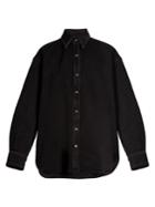 Balenciaga Oversized Pinched-collar Denim Jacket