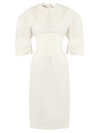 Stella Mccartney Aleena Round-shoulder Corset Dress