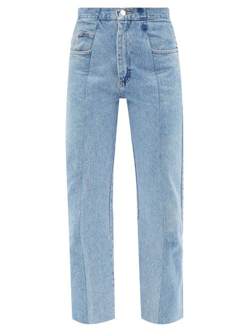 E.l.v. Denim - The Match Flare Jeans - Womens - Light Blue