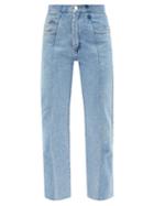 E.l.v. Denim - The Match Flare Jeans - Womens - Light Blue