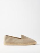 The Resort Co - Suede Espadrilles - Mens - Beige