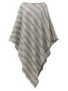 Matchesfashion.com Su Paris - Sam Striped Cotton Kaftan - Womens - Grey Stripe