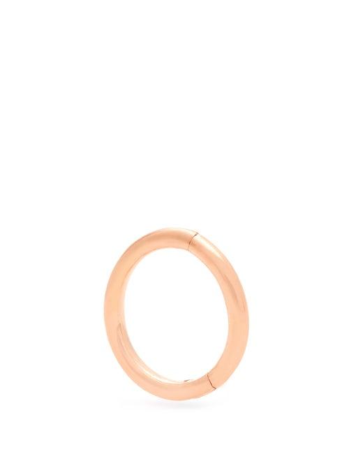 Matchesfashion.com Maria Tash - Clicker Gold Single Hoop Earring - Womens - Rose Gold