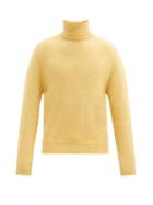 Matchesfashion.com Nanushka - Malthe Roll-neck Sweater - Mens - Yellow