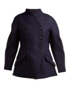 Matchesfashion.com Proenza Schouler - Double Breasted Wool And Cashmere Blend Jacket - Womens - Navy