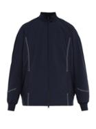 Matchesfashion.com Y-3 - Lux Topstitched Track Jacket - Mens - Navy