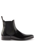 Dolce & Gabbana - Patent-leather Chelsea Boots - Mens - Black