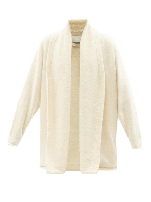 Lauren Manoogian - Taper Alpaca And Merino Wool Blend Cardigan - Womens - White