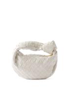 Bottega Veneta - Jodie Mini Intrecciato-leather Bag - Womens - Gold