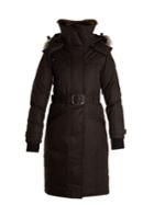Nobis She-ra Belted-waist Fur-trimmed Down Parka
