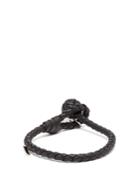 Bottega Veneta Single-wrap Leather Bracelet