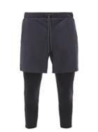 Matchesfashion.com Jacques - Compression 01 Technical Shorts - Mens - Navy Multi