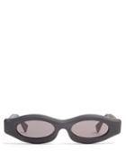 Kuboraum Rectangular-frame Acetate Sunglasses