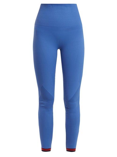 Matchesfashion.com Lndr - Freefall Compression Performance Leggings - Womens - Light Blue