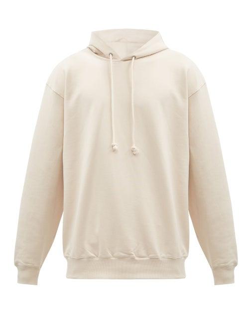 Auralee - Cotton-jersey Hooded Sweatshirt - Mens - Cream