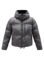 Adidas By Stella Mccartney - Hooded Padded Short Jacket - Womens - Black