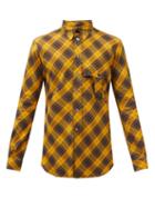 L.e.j - Checked Cotton-blend Shirt - Mens - Multi