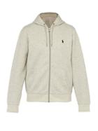 Matchesfashion.com Polo Ralph Lauren - Logo Embroidered Hooded Sweatshirt - Mens - Grey