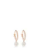 Raphaele Canot - Set Free Pav-diamond & 18kt Rose Gold Earrings - Womens - Rose Gold