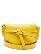 Matchesfashion.com Loewe - Gate Mini Leather Belt Bag - Womens - Yellow