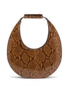 Matchesfashion.com Staud - Moon Python Embossed Leather Bag - Womens - Python