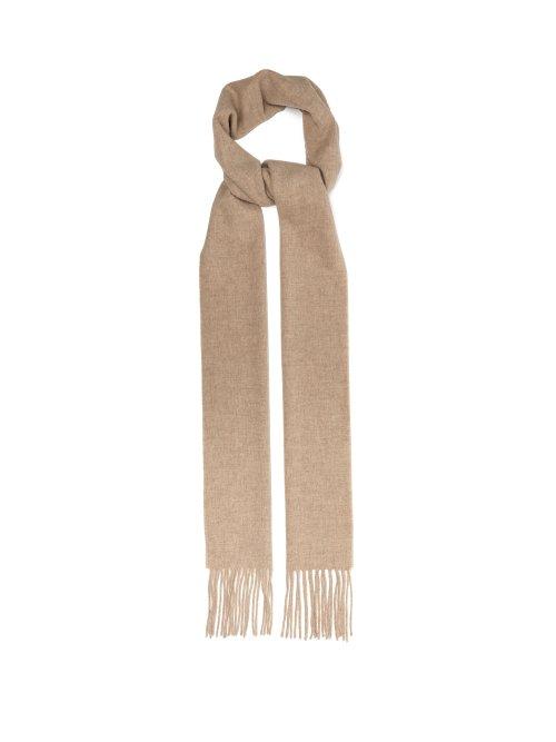 Matchesfashion.com Acne Studios - Canada Skinny Wool Scarf - Womens - Camel