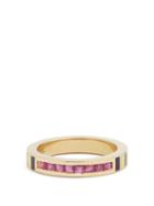 Matchesfashion.com Jessica Biales - Ruby & Yellow Gold Ring - Womens - Multi