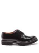 Matchesfashion.com Grenson - Melvin Patent-leather Derby Shoes - Mens - Black
