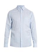 Ermenegildo Zegna Cotton And Linen-blend Checked Shirt