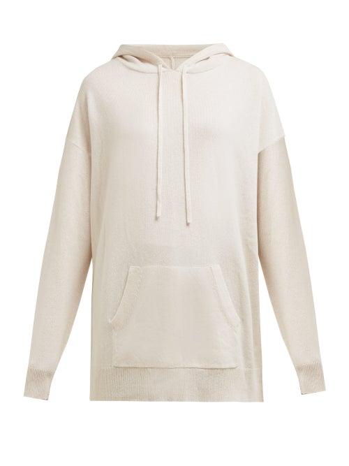 Matchesfashion.com Nili Lotan - Selma Cashmere Hooded Sweatshirt - Womens - Ivory