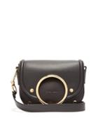 Matchesfashion.com See By Chlo - Mara Grained Leather Cross Body Bag - Womens - Black