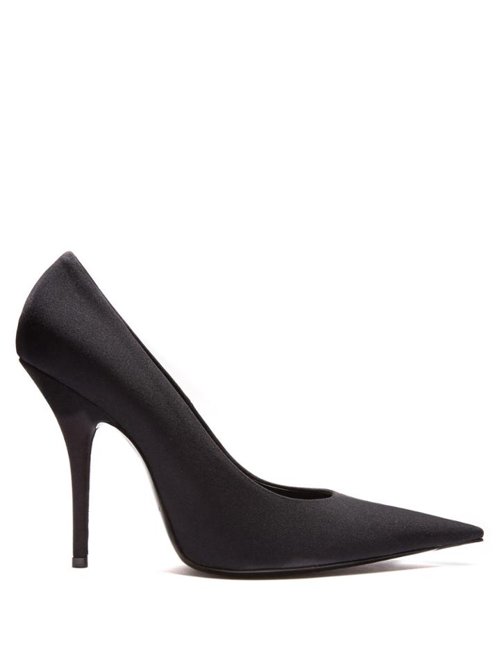 Balenciaga Knife High-heel Jersey Pumps