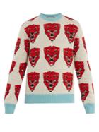 Gucci Tiger-jacquard Wool Sweater
