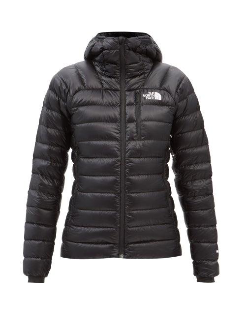 The North Face - Hooded Quilted Down Coat - Womens - Black