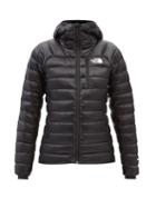 The North Face - Hooded Quilted Down Coat - Womens - Black