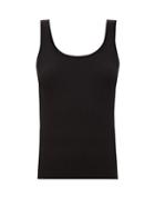 Matchesfashion.com Co - Scoop-neck Ribbed-knit Cashmere Tank Top - Womens - Black