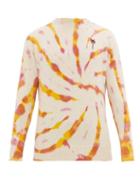 Matchesfashion.com The Elder Statesman - Tie Dye Cashmere Sweater - Mens - White Multi