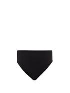 Haight - High-rise Stretch-crepe Bikini Briefs - Womens - Black