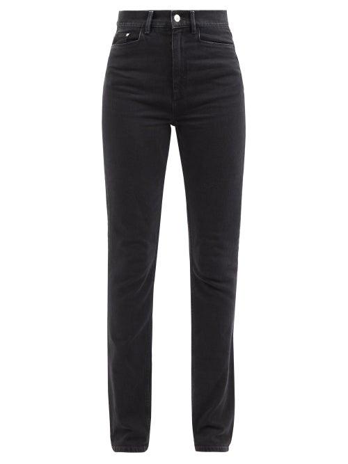 Wandler - Aster Flared-leg Jeans - Womens - Black