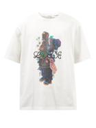 Eye/loewe/nature - Man-print Cotton-jersey T-shirt - Mens - White