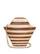 Matchesfashion.com Sabry Marouf - The Tutankhamun Wood Cross-body Bag - Womens - Brown Multi