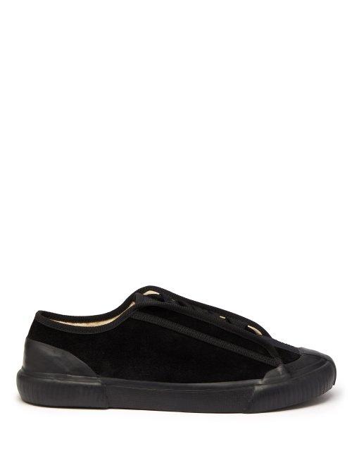 Matchesfashion.com Grenson - X Craig Green Suede Low Top Trainers - Mens - Black