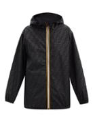 Matchesfashion.com Fendi - X K-way Reversible Ripstop Jacket - Womens - Black