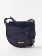 Isabel Marant - Botsy Leather Cross-body Bag - Womens - Dark Blue