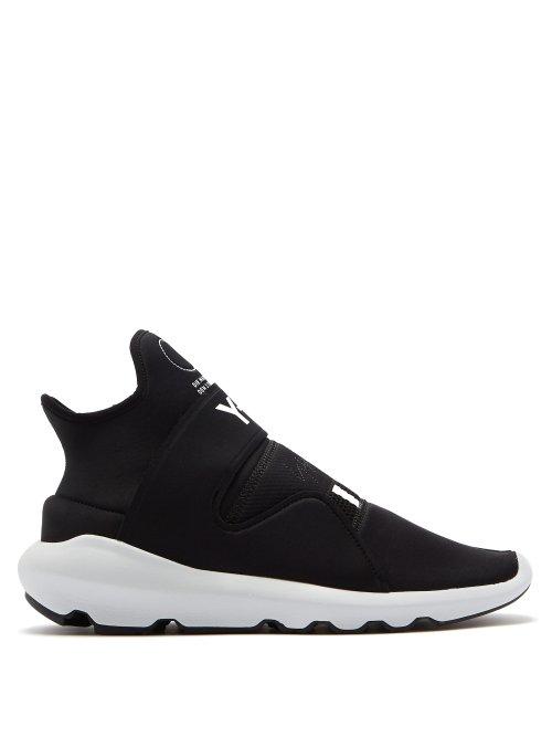 Matchesfashion.com Y-3 - Suberou Neoprene Low Top Trainers - Mens - Black
